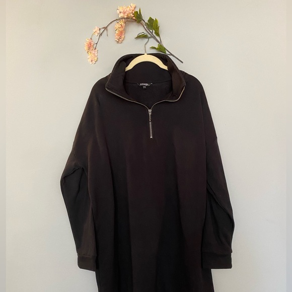 Half Zip | Sweater dress | Sweatshirt dress | Collared dress | Casual - Picture 2 of 10